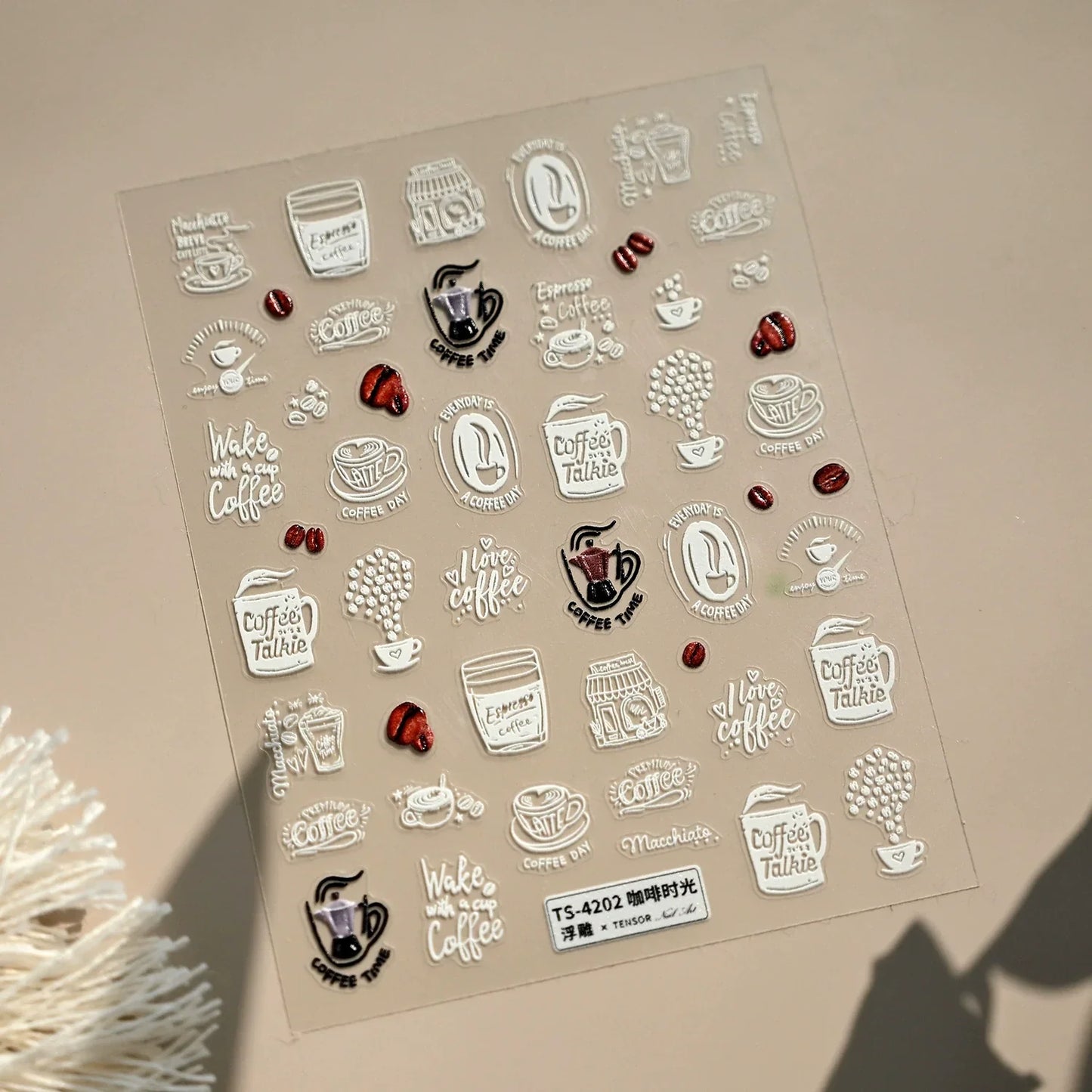 Hello Claws | Coffee Time Nail Deco Sticker