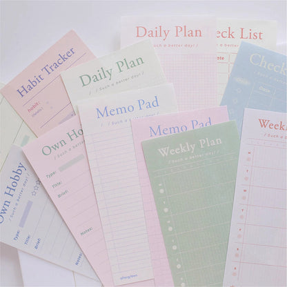 Afterglows | Daily Life Memo Note Pad