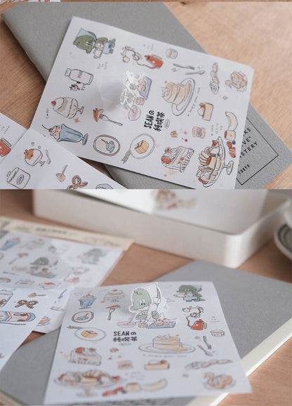 A Gator Life | Afternoon Tea Washi Sticker