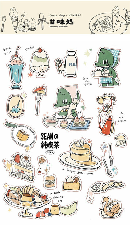 A Gator Life | Afternoon Tea Washi Sticker