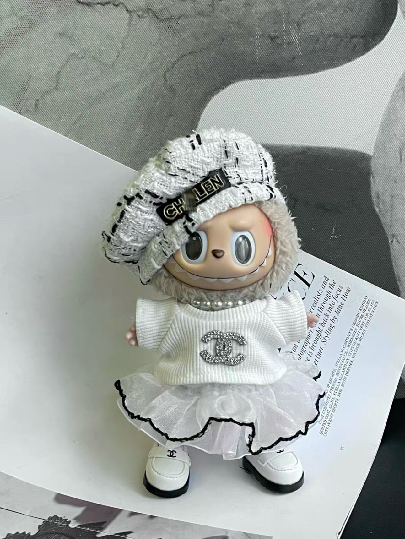 Labubu Chanel series outfits(Handmade)