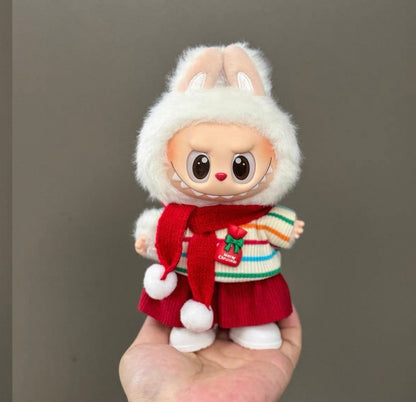 Labubu Christmas Clothes