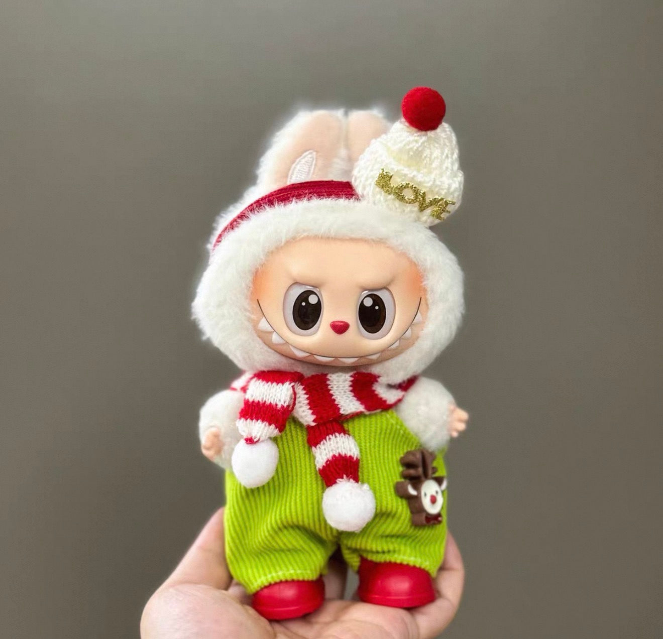 Labubu Christmas Clothes