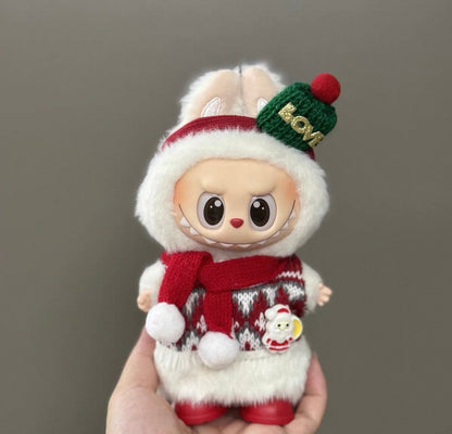 Labubu Christmas Clothes