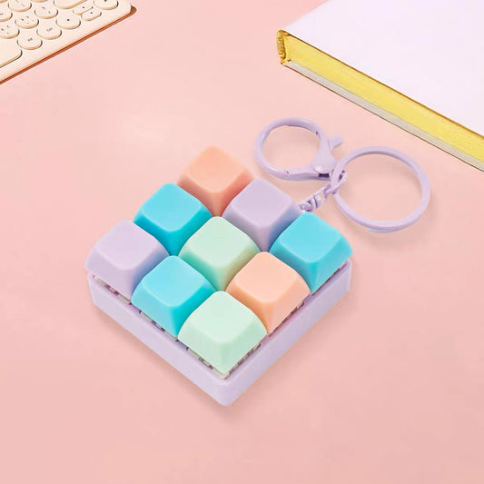 Stress-Relief Keyboard Keychain