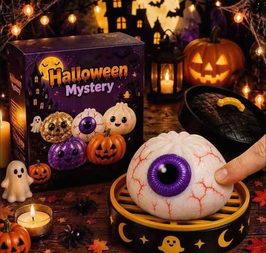 The Viral Mystery Dumpling Halloween Squishy