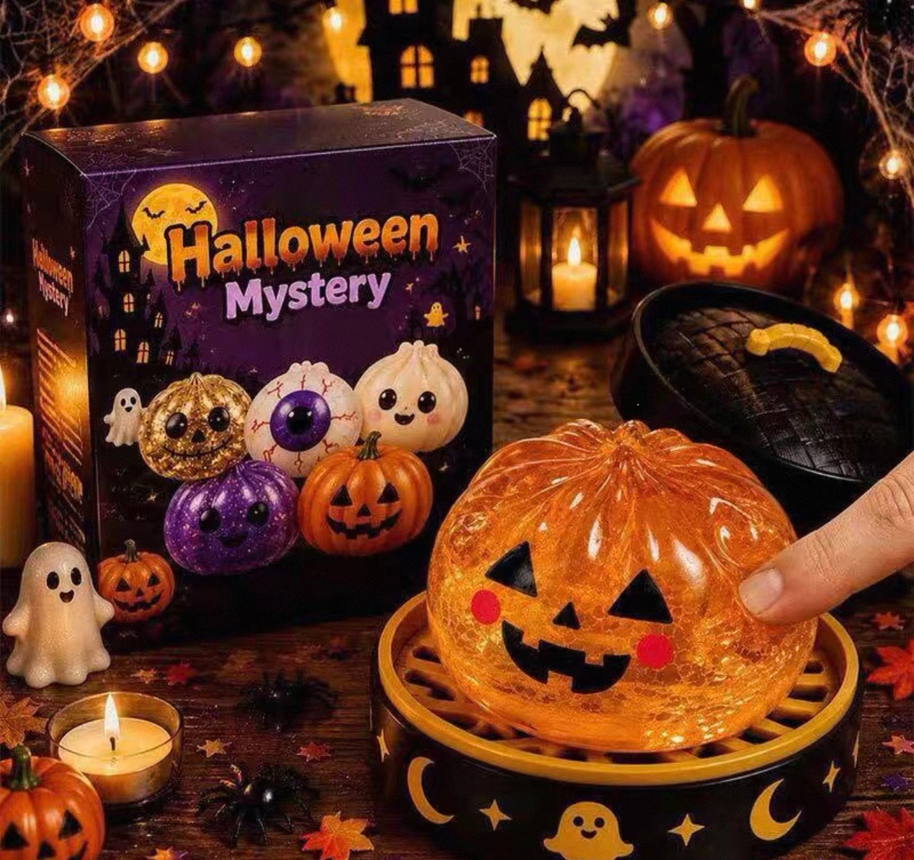 The Viral Mystery Dumpling Halloween Squishy