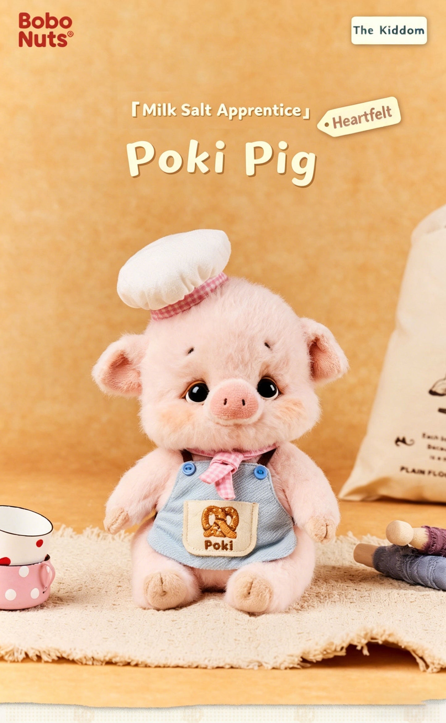 Bobo Nuts | Poki Milk Salt Apprentice Plush Toy