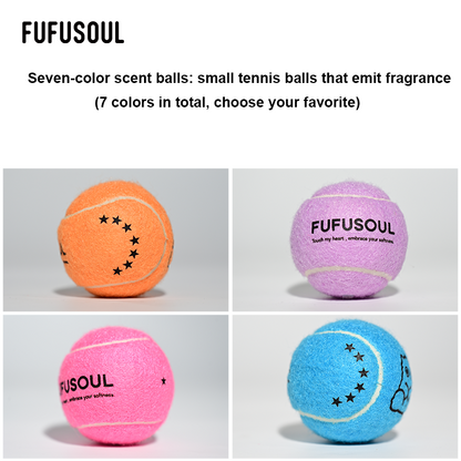 FUFUSOUL Rainbow Seven-Star Tennis Ball – Limited Edition