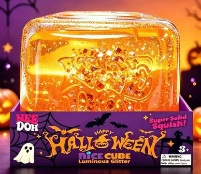 NeeDoh Halloween Nice Cube Series(Glow in the dark)