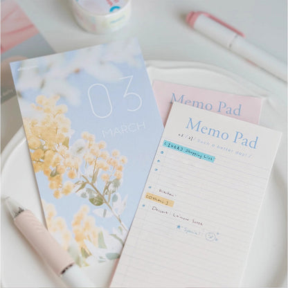 Afterglows | Daily Life Memo Note Pad
