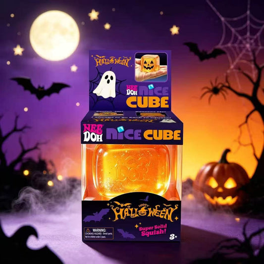 NeeDoh Halloween Nice Cube Series(Glow in the dark)
