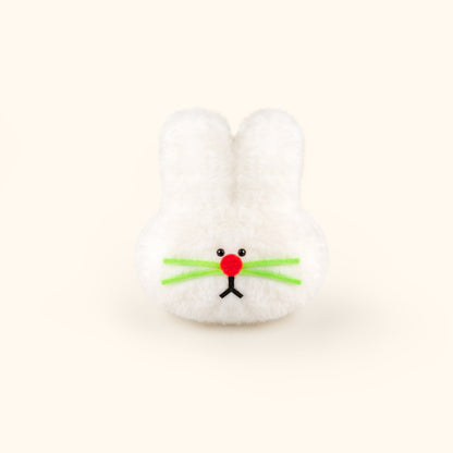 NINIGOGO | White Bunny Plush Charm