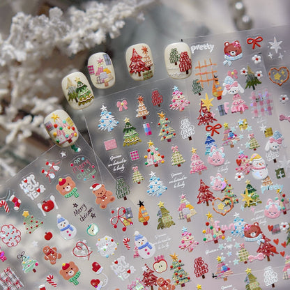 Hello Claws | Christmas Winter Nail Deco Sticker
