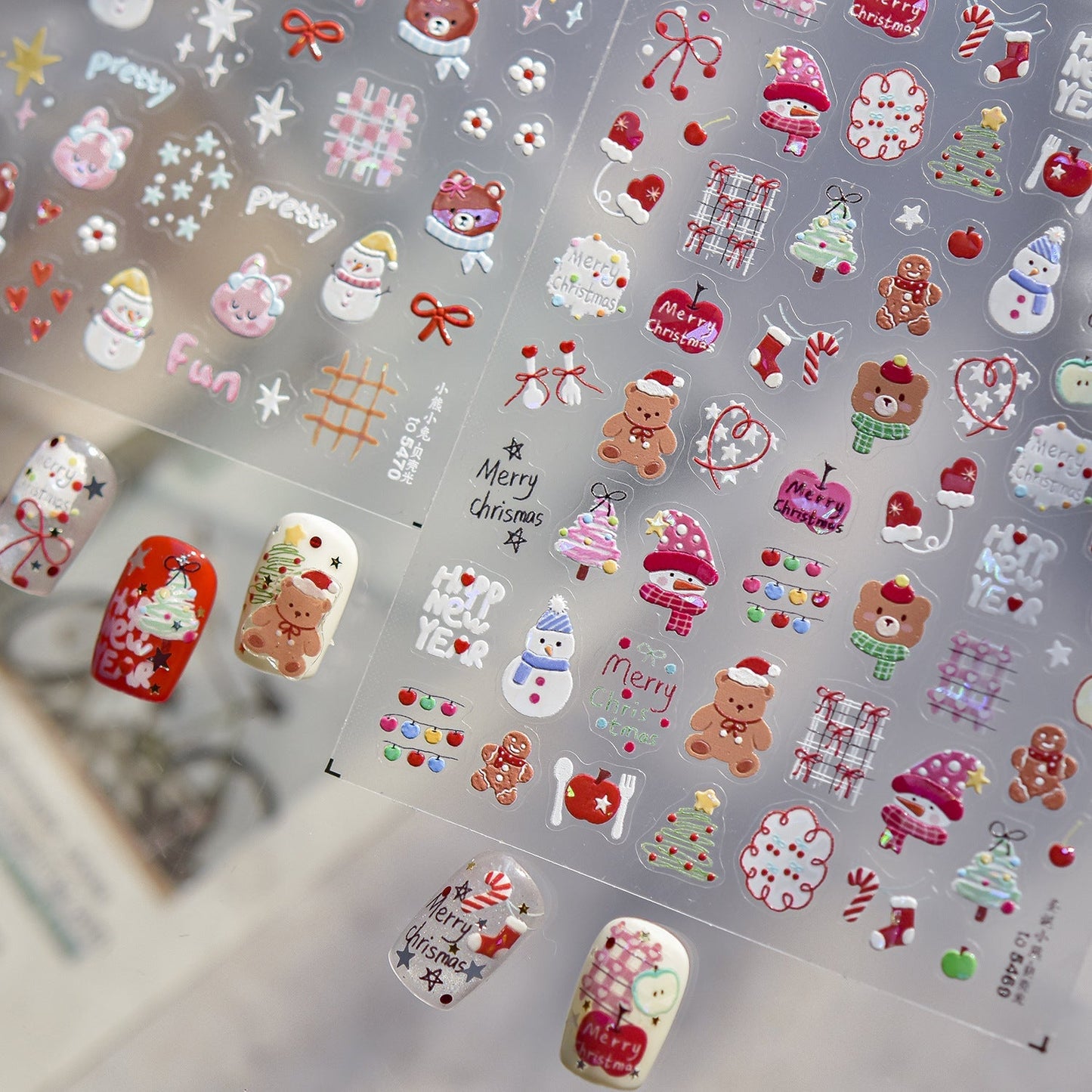 Hello Claws | Christmas Winter Nail Deco Sticker