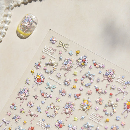 Hello Claws | Blossom And Pearl Nail Deco Sticker