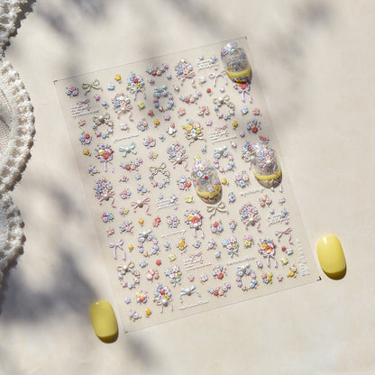 Hello Claws | Blossom And Pearl Nail Deco Sticker