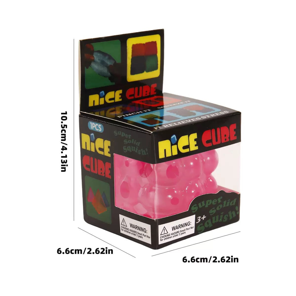 Colorful Cube Squishy