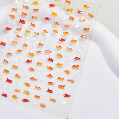 Hello Claws | Jelly Fish Nail Deco Sticker