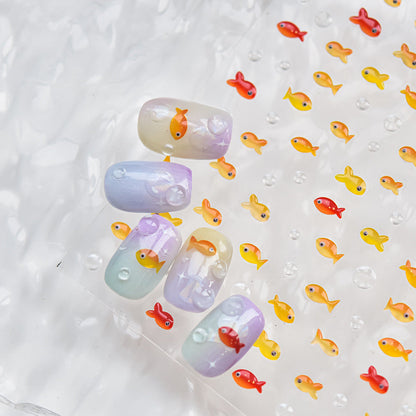 Hello Claws | Jelly Fish Nail Deco Sticker