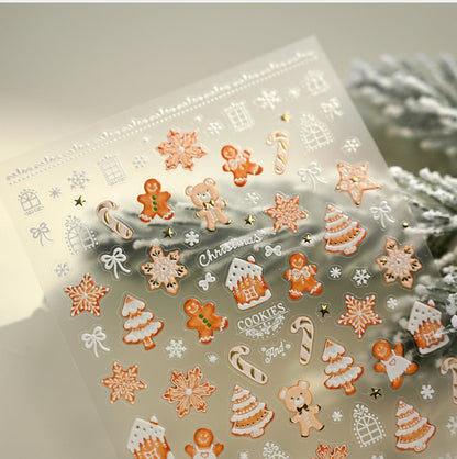 Hello Claws | Christmas Cookies Nail Deco Sticker