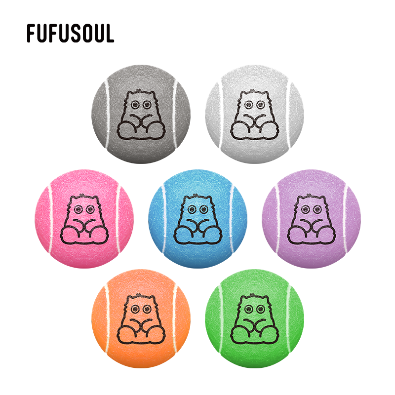 FUFUSOUL Rainbow Seven-Star Tennis Ball – Limited Edition