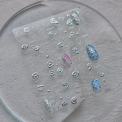 Hello Claws | Emoji Nail Deco Stickers