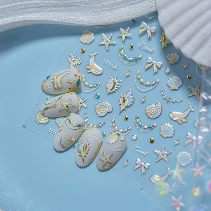 Hello Claws | Under The Sea Nail Deco Sticker