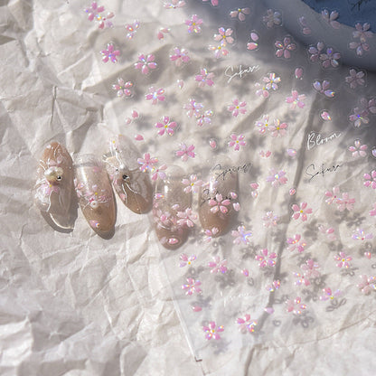 Hello Claws | Pink Cherry Blossom Nail Deco Sticker