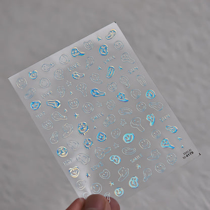 Hello Claws | Emoji Nail Deco Stickers