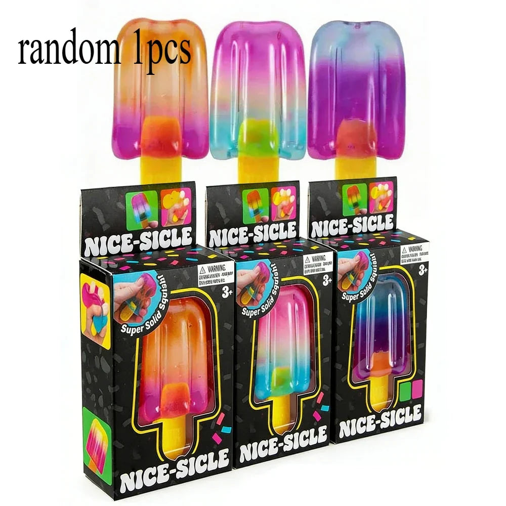 Needoh Colorful Popsicle Slow-Rise Squishy Toy