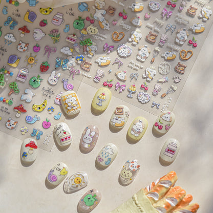 Hello Claws | Lovely Zoo Nail Deco Sticker