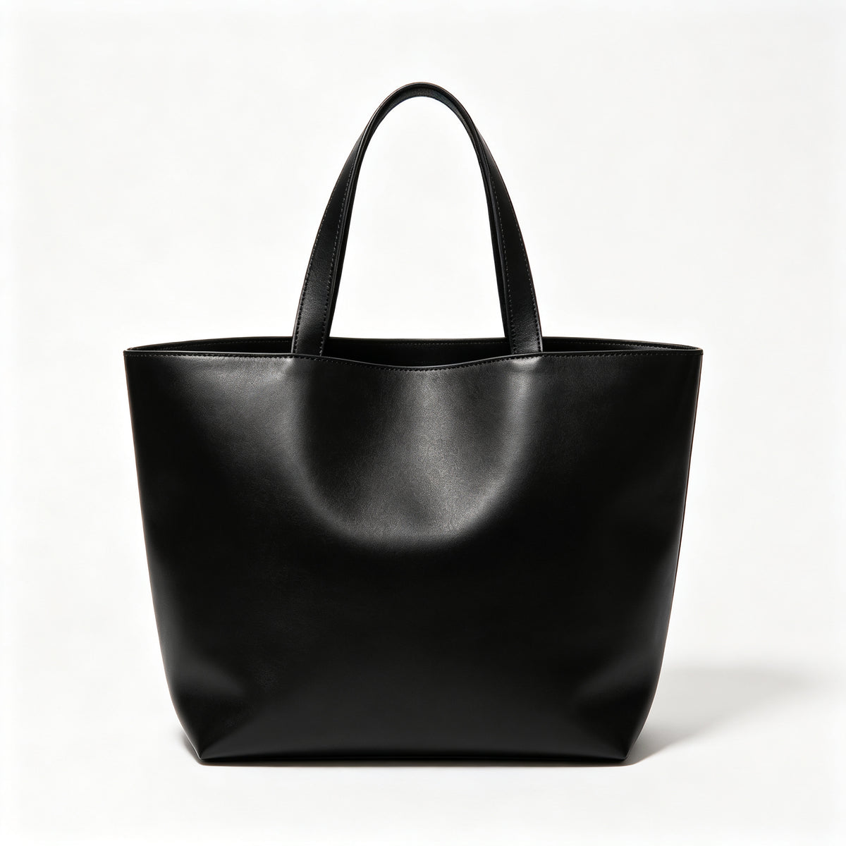 Camel Structured Shopper Tote