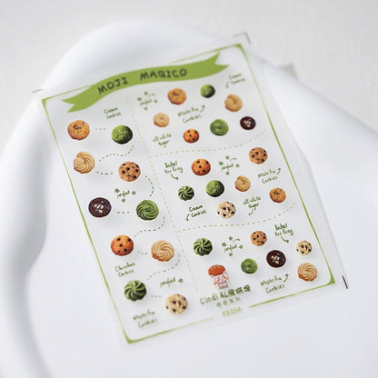 Hello Claws | Matcha And Bakery Nail Deco Sticker