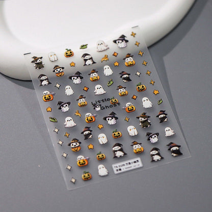 Hello Claws | Halloween Pumpkim Nail Deco Sticker