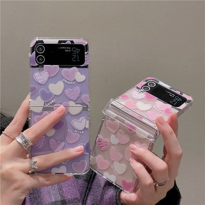 Sweet Heart Samsung Galaxy Z Flip Phone Case