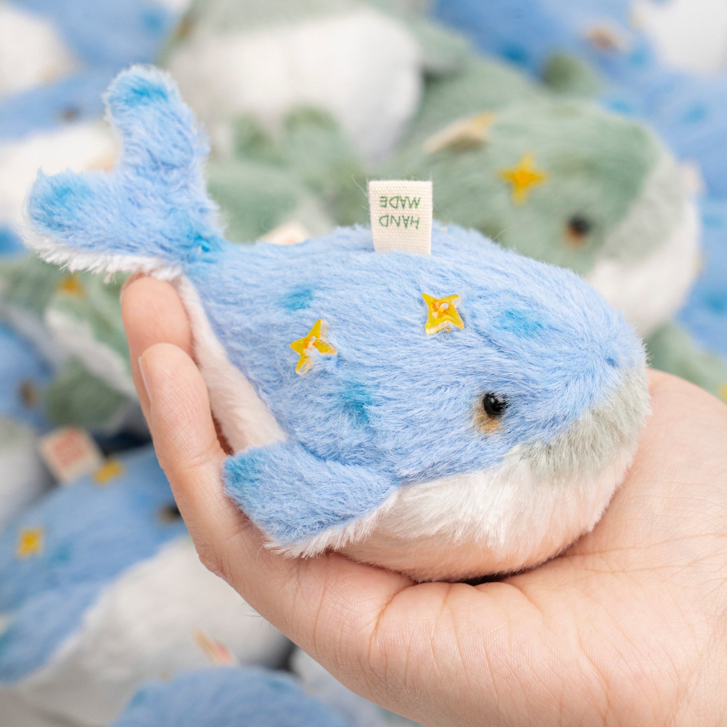 Snowball | Blue Whale Plush Charm