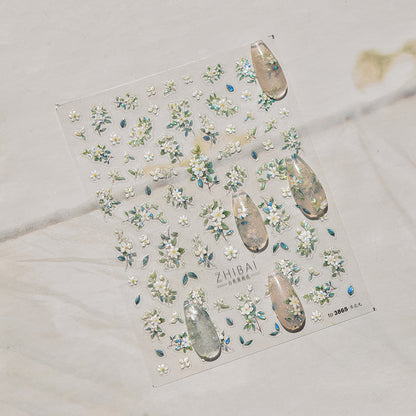 Hello Claws | Lily Flower Nail Deco Sticker