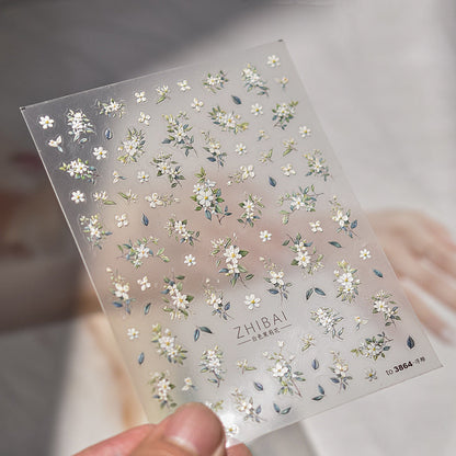 Hello Claws | Lily Flower Nail Deco Sticker