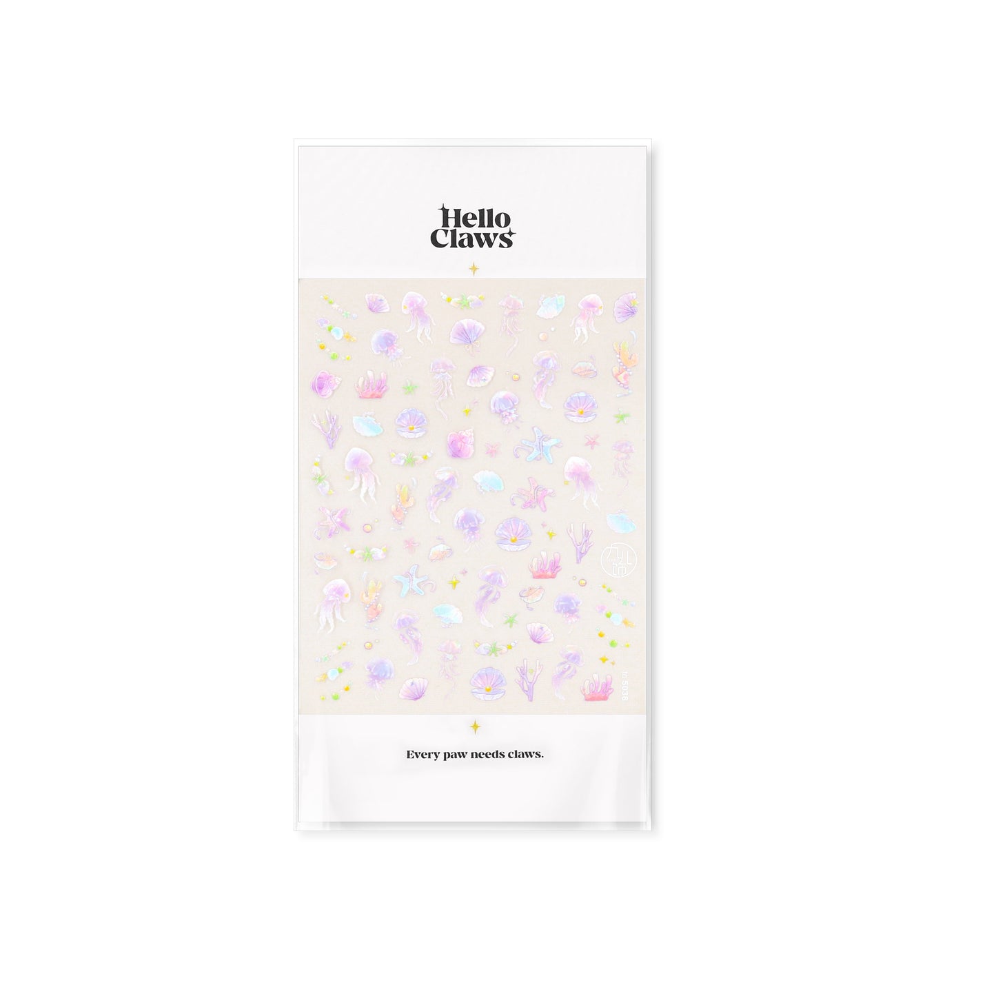 Hello Claws | Bubble Jelly Fish Nail Deco Sticker