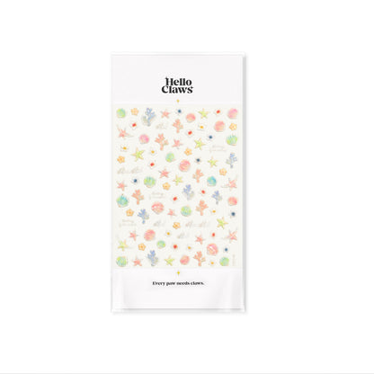 Hello Claws | Under The Sea Nail Deco Sticker