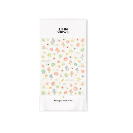Hello Claws | Under The Sea Nail Deco Sticker