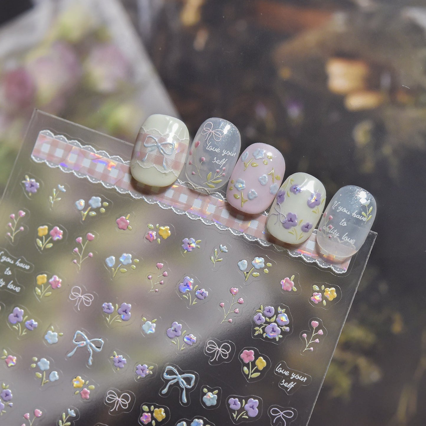 Hello Claws | Spring Flower Nail Deco Sticker