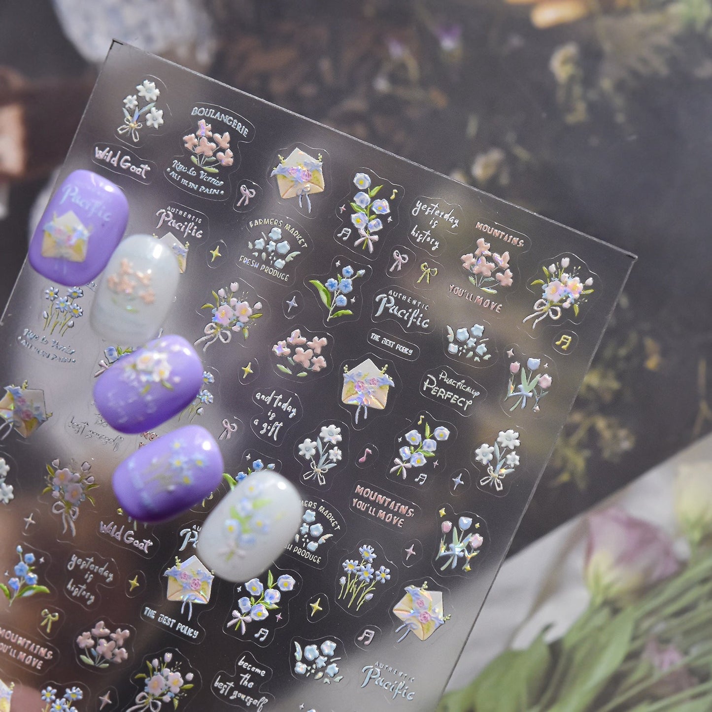 Hello Claws | Spring Flower Nail Deco Sticker