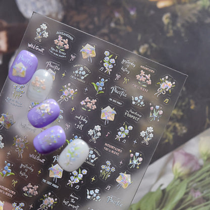 Hello Claws | Spring Flower Nail Deco Sticker