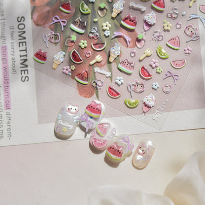 Hello Claws | Summer Holiday Nail Deco Sticker
