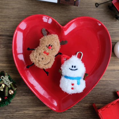 Fickle Plan | Mini Peanut Christmas Keychain